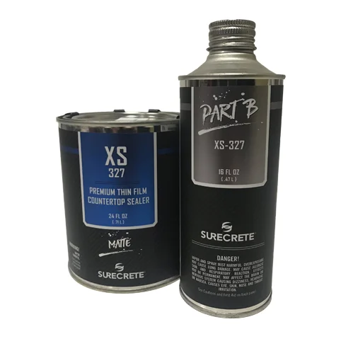 SureCrete XS-327 Countertop Sealer Part A and B.